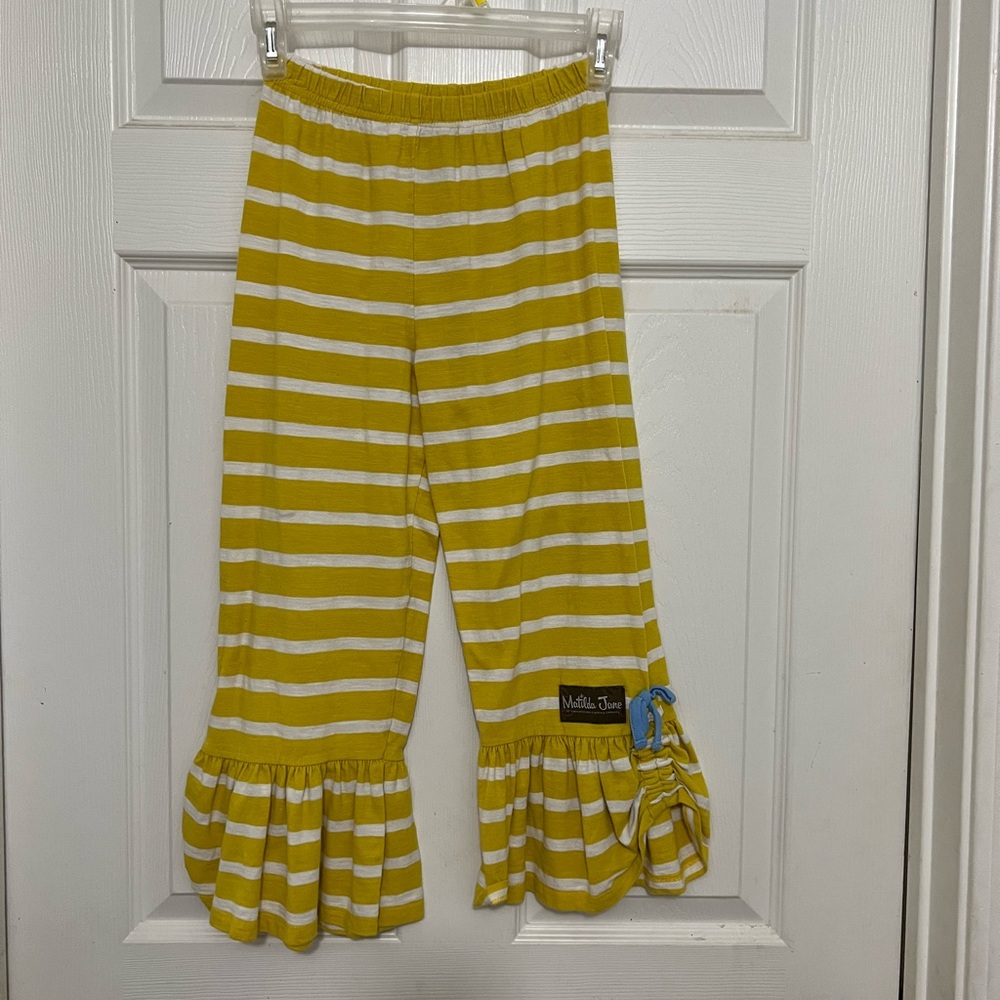 Matilda Jane striped pants Size 8
